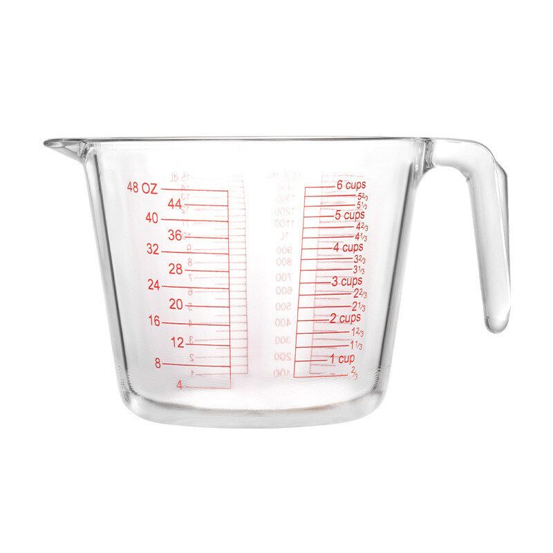 Clear Glass Measuring Cup TBCEXP