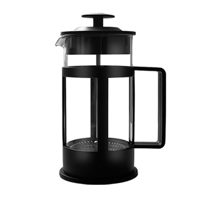 Glass  Black French Coffee Press TBCEXP