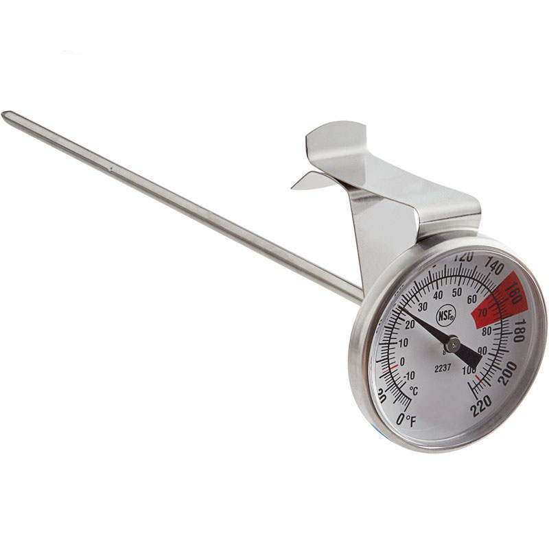 Hot Beverage  Frothing Thermometer 30 - 220 Degrees Fahrenheit TBCEXP