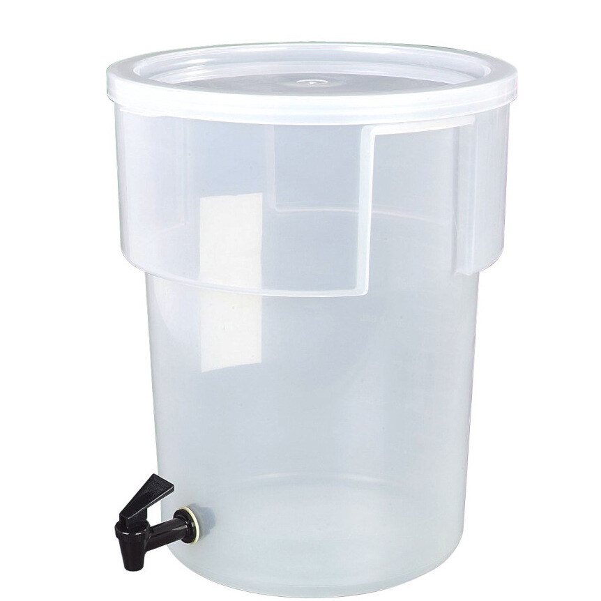 Polypropylene Beverage Dispenser with Lid and Faucet TBCEXP (2)