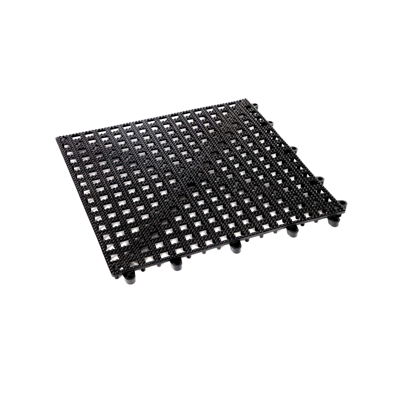 12 x 12 Black Interlocking Bar Mat TBCEXP