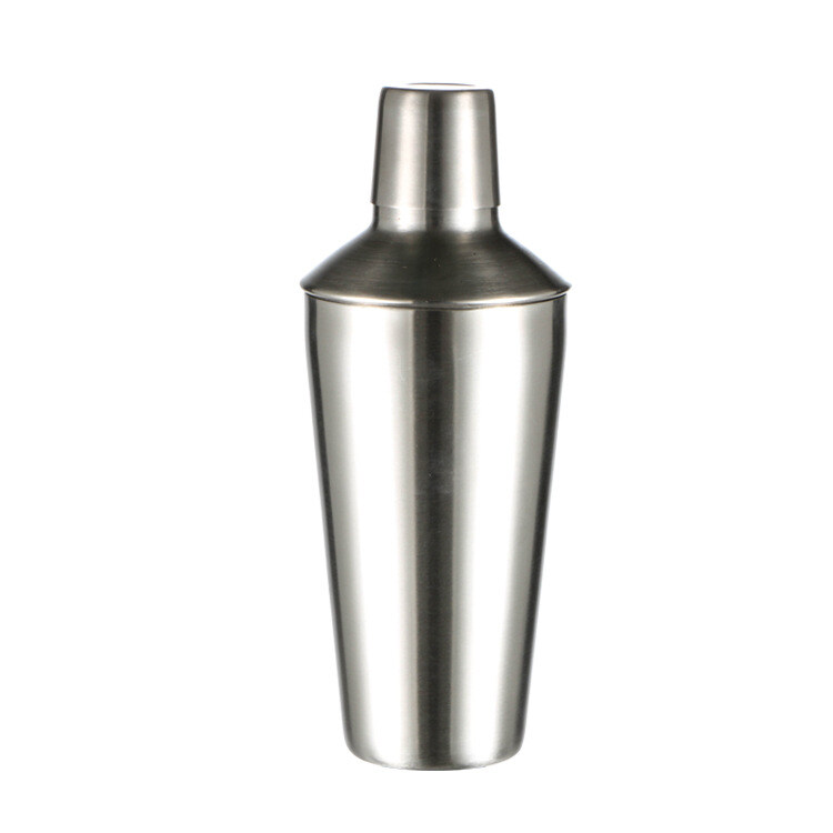 16 oz. Stainless Steel 3-Piece Cobbler Cocktail Shaker TBCEXP