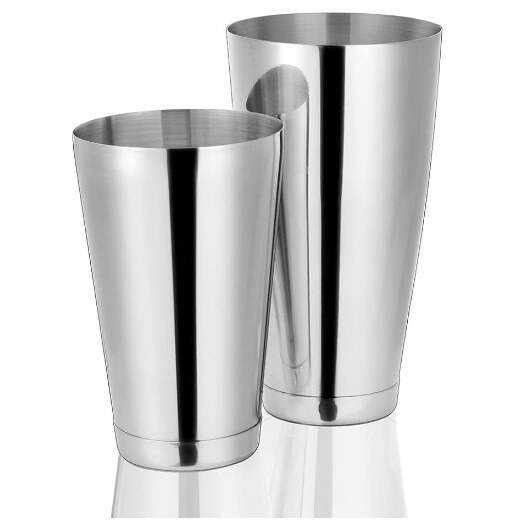 28 oz. & 18 oz. Stainless Steel 2-Piece Boston Shaker Set TBCEXP