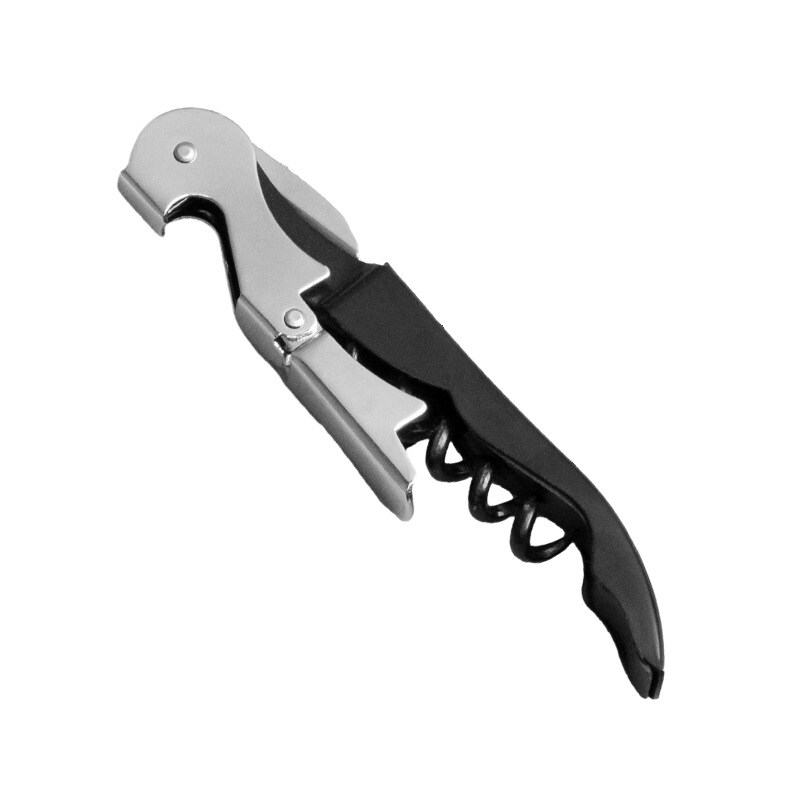 Waiters Corkscrew with Black Metal Handle TBCEXP