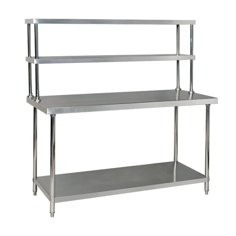 304 Stainless Steel Commercial Work Table with Undershelf TBCEXP