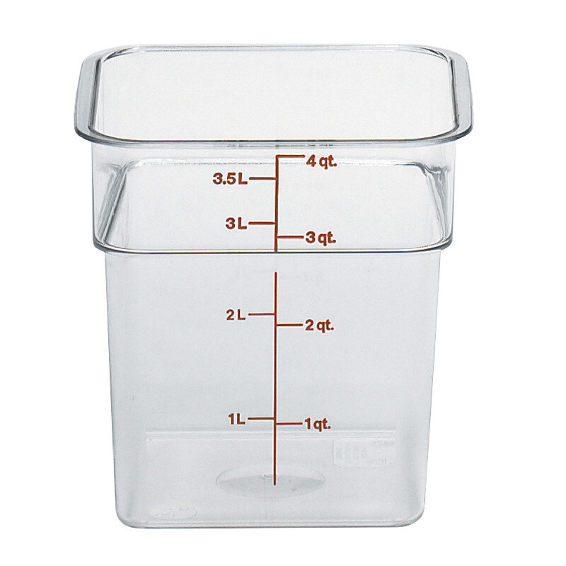 Square Polycarbonate Food Storage Container TBCEXP